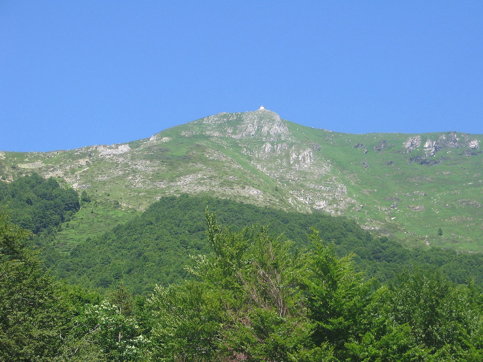The Church of the Transfiguration of Christ at 2007 m above sea level